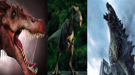 Spinosaurus Vs T Rex Vs Godzilla Hd Youtube