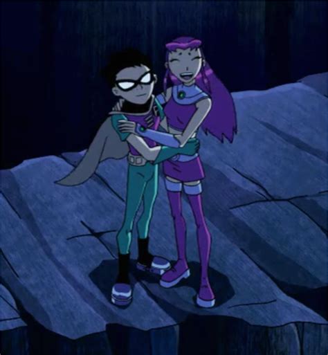 Robin And Starfire Teen Titans Tv Series Teen Titans Animated Series