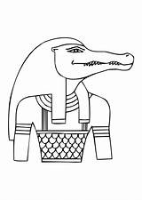 Egyptian Gods Drawing Egypt Sobek Ancient God Symbols Drawings Draw Kids Crocodile Sketches Sketch Pharaohs Getdrawings Artyfactory Tattoo History Gif sketch template