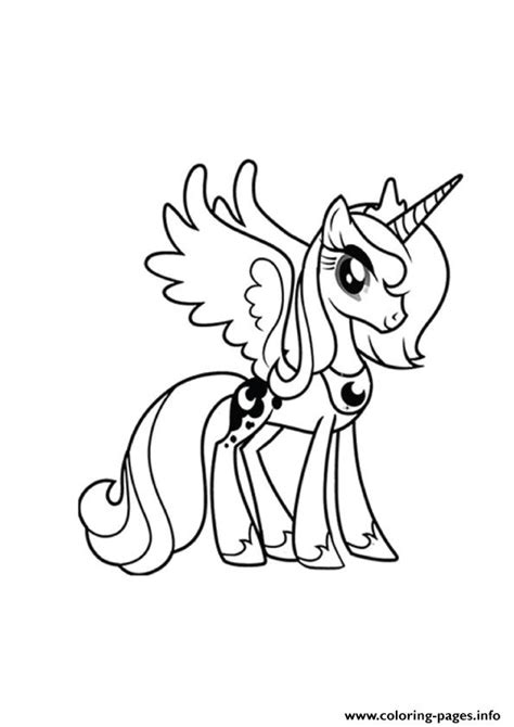 pony luna coloring pages coloring home