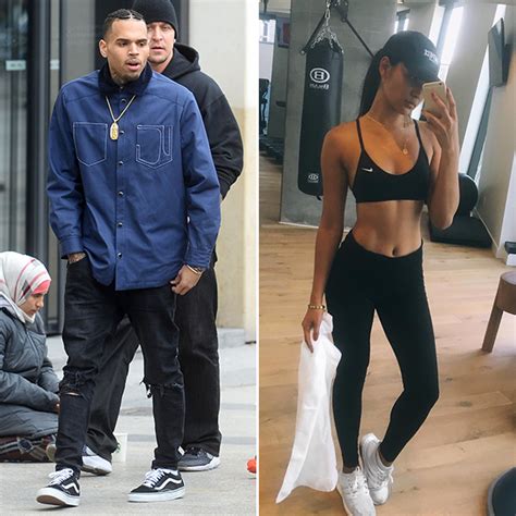 chris brown gives krista santiago key to home to prove he