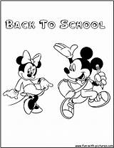 Coloring School Back Pages Mickey Grade Printable Backtoschool Kids Preschool Welcome Second Color Getcolorings Print Fun sketch template