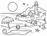 Coloring House Beach Pages Estate Real Simple Printable Cartoon Getcolorings Getdrawings Color Colorings sketch template