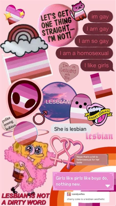 [25 ] Lesbian Aesthetic Pride Wallpapers