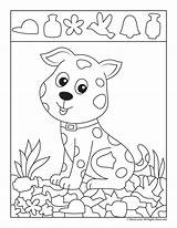 Hidden Woojr Puppy Preschool Printable Kids Worksheets Activities Cute Spring Printables Game Para Choose Board sketch template
