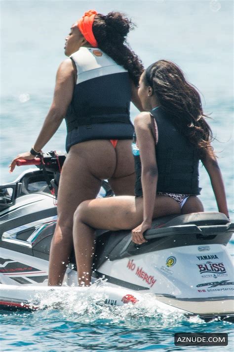 angela simmons sexy in a tropical paradise with friends in barbados