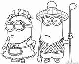 Coloring Pages Minions Minion Despicable Print Birthday Coloring4free Printable Kevin Phil Valentine Color Kids Getcolorings Template Related Posts sketch template