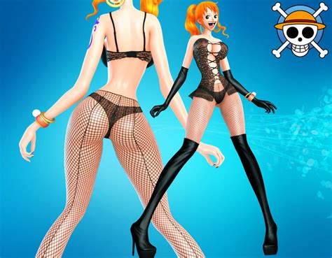 nami 3d one piece 2 by glacemax on deviantart