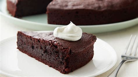 flourless chocolate cake recipe bettycrockercom