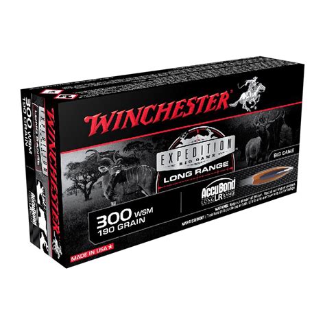 Winchester Ammo S Lr Expedition Big Game Long Range Creedmoor Hot Sex