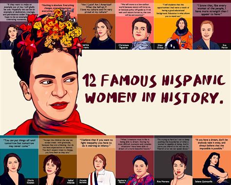 12 Famous Hispanic Women In History National Hispanic Heritage