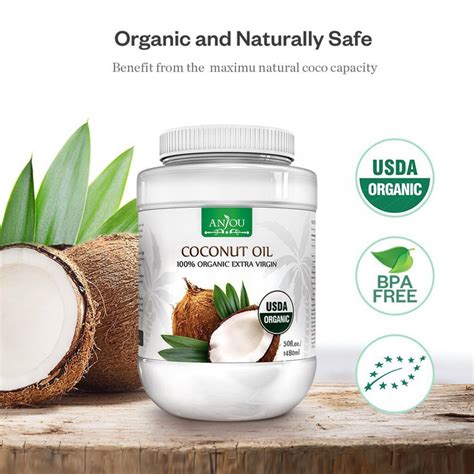40 Off Anjou Organic Extra Virgin Coconut Oil 50 Oz Deal Hunting Babe