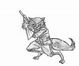 Raccoon Rocket Standy sketch template