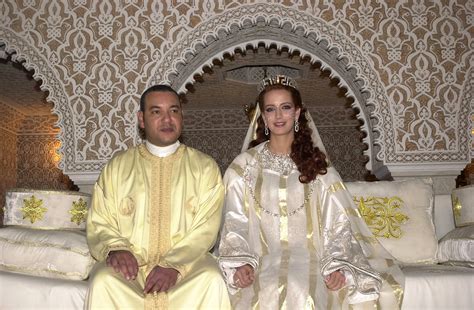 King Mohammed Vi And Salma Bennani The Bride Salma