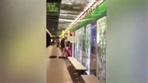 Watch Couple Caught Having Sex In Train Station Metro Video