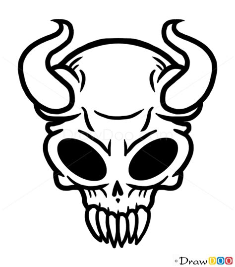 draw viking skull tattoo skulls