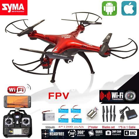 syma xsw xsw  wifi drone fpv quadcopter  camera hd headless  axis real time rc