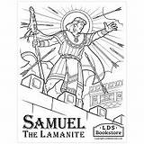Coloring Samuel Pages Lds Printable Lamanite Color Book Mormon Review Kids Follow sketch template
