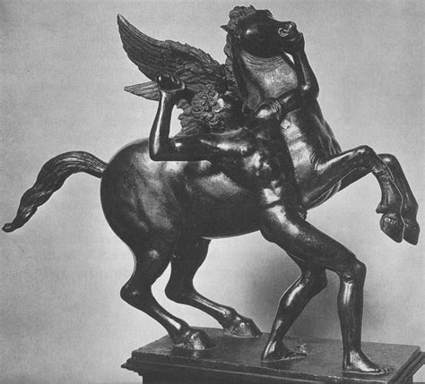 Bellerophon And Pegasus By Bertoldo Di Giovanni Art Renewal Center