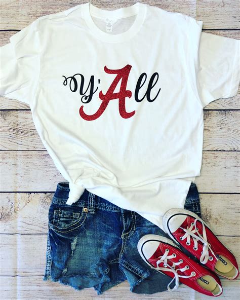 alabama yall  tshirt etsy alabama gameday outfit alabama shirts game day shirts