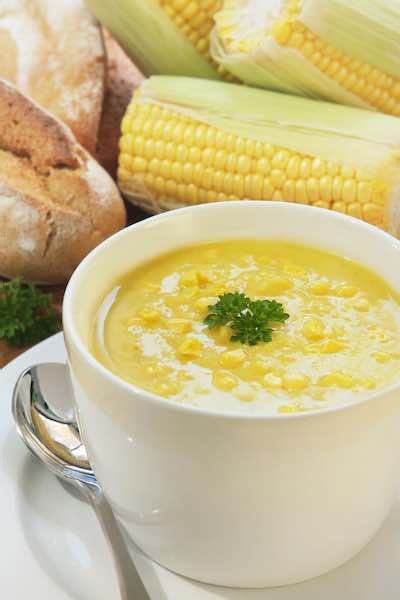 fresh corn soup recipe  sweet corn  kefir