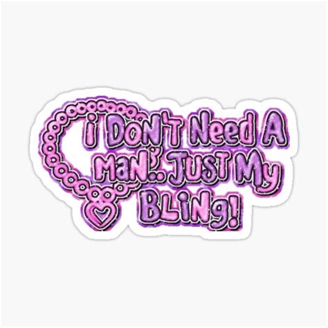 feminist bling myspace glitter graphic sticker  sale
