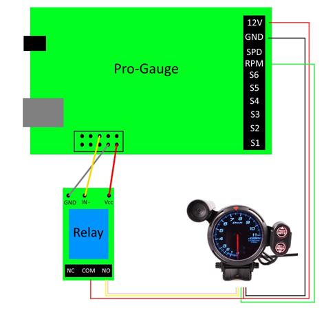tachometer wiring diagrams      time moo wiring