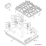 ge jgpsekss gas cooktop parts sears partsdirect