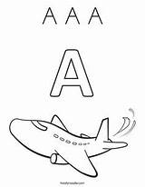 Coloring Letter Pages Letters Airplane Transportation Color Printable Alphabet Kids Worksheets Sheets Abc Toddlers Preschoolers Preschool Printables Coloring4free Print Practice sketch template
