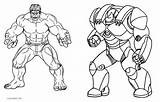 Coloring Buster Ultron Pages Hulk Getdrawings Avengers sketch template