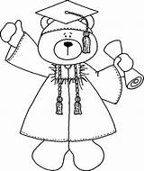 Gown Ursinho Formando Bear Tudodesenhos sketch template