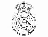 Madrid Real Coloring Logo Crest Pages Drawing Coloringcrew Getdrawings Soccer Comments sketch template