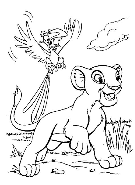 coloring pages  lion king cartoon coloring pages lion king drawings