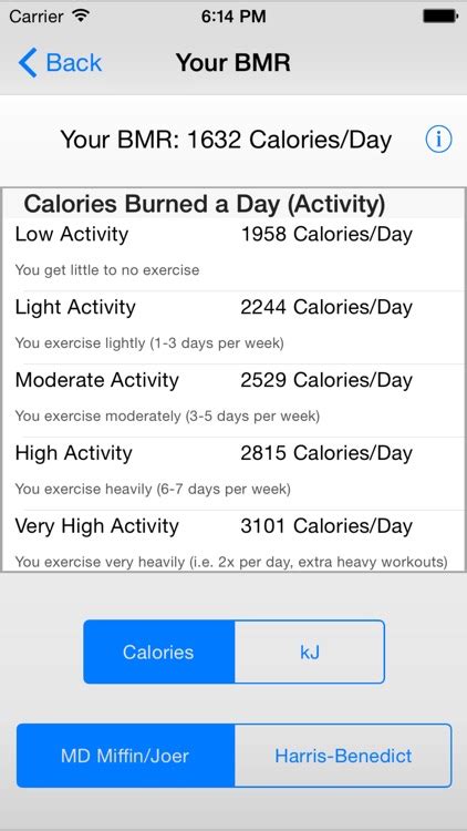 Calorie Calculator Plus Calculate Bmr Bmi And Calories Burned With
