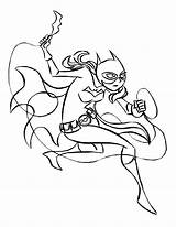 Batwoman Coloring Pages Getdrawings sketch template