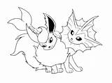 Coloring Flareon Pages Hair Crazy Getcolorings Color sketch template