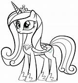 Little Pony Blank Pages Coloring Getdrawings sketch template