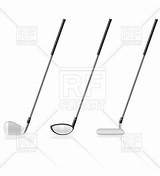 Putter Clipart Golf Clipground Clubs sketch template
