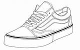 Vans Coloring Adidas Pages Shoes Tenis Sneaker Info Drawing sketch template