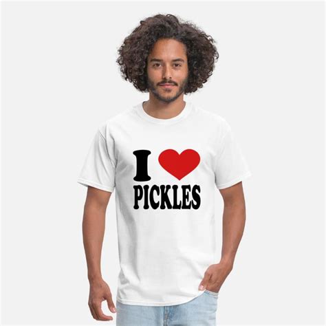 I Love Pickles By Mycustomizedtshirts Spreadshirt