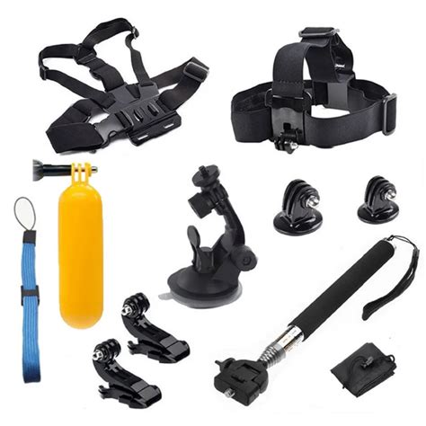 accessories kit  gopro hero hero hd      camera head belt strap mount chest