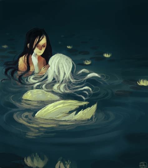 mermaid love lesbian art mermaid art art