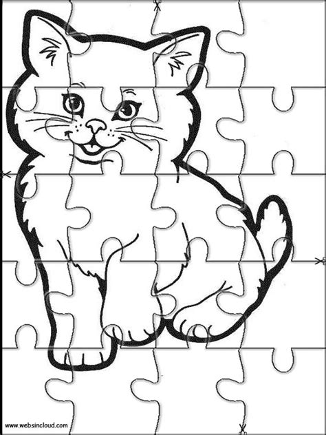 animals printable jigsaw puzzles  cut