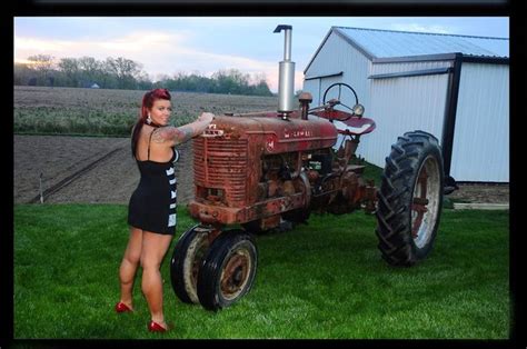 143 best images about girls and tractor on pinterest