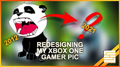 redesigning   xbox panda gamer pic speed art youtube