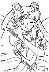 Sailor Moon Coloring Pages Printable Wink Gif Eternal Kids Chibi Color Sal1 Clipart Manga Colouring Visit Adult Book Píxeles Popular sketch template