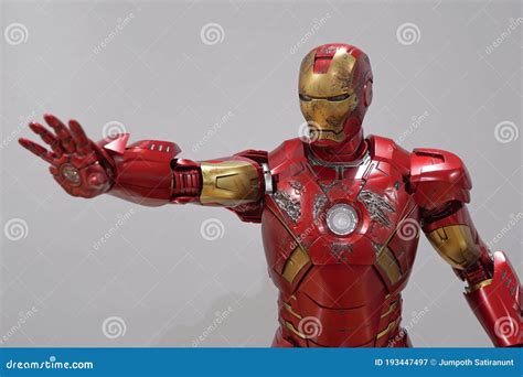 ironman mark  figure model   scale  display  home editorial