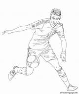 Soccer Coloring Reus Pages Marco Printable Info sketch template