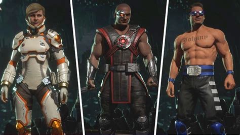 Mortal Kombat 11 All Costumes Skins Colors So Far