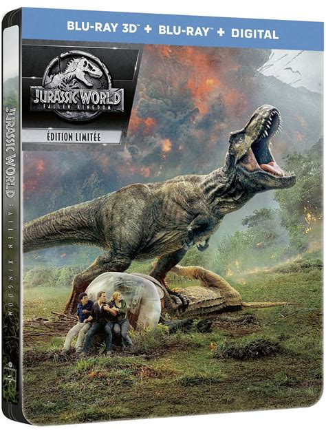 Jurassic World Fallen Kingdom Steelbook [blu Ray 3d Combo